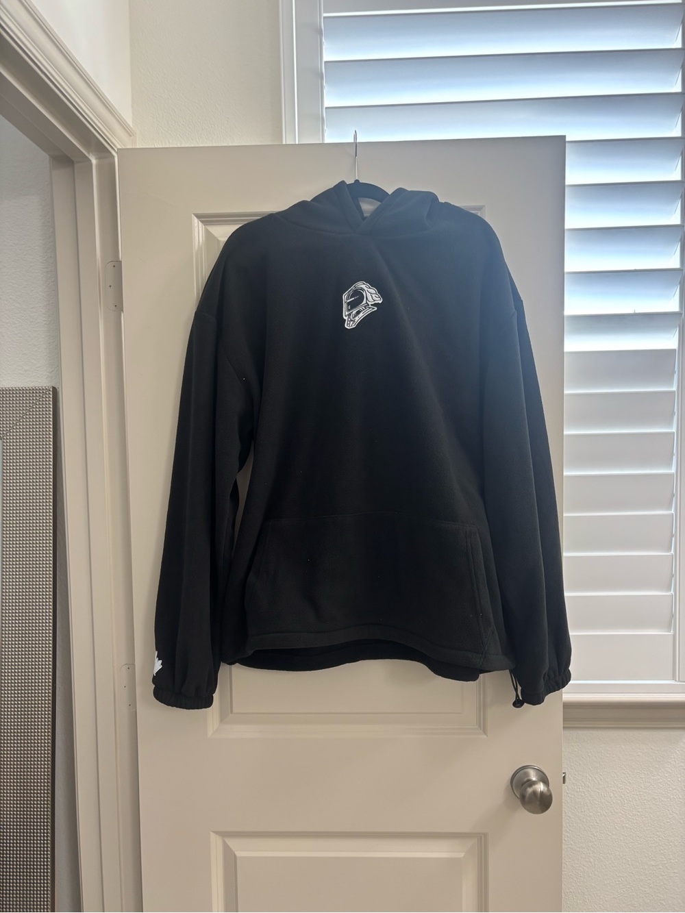 Black Pullover Hoodie with London Knights logo